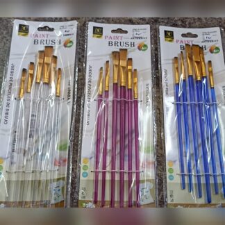 Paint Brush Set – 6 Pack