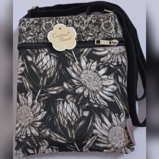 Cotton Road-Small Sling Bag-Protea Black