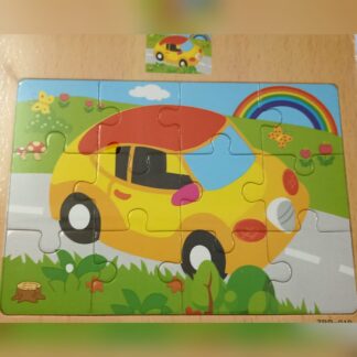 Wooden Puzzle -12 piece - Car