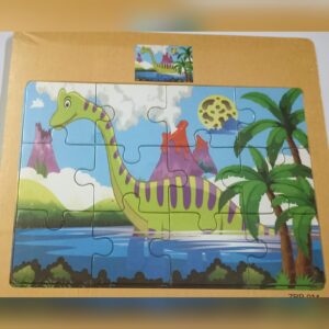 Wooden Puzzle -12 piece - Dinosaur 2