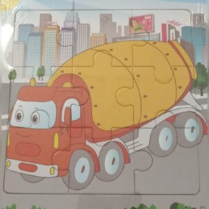Wooden Puzzle - 9 piece - Truck