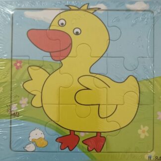 Wooden Puzzle - 9 piece - Duck