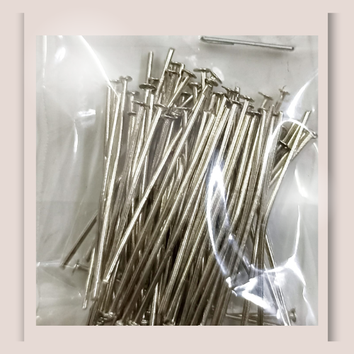 Flathead Pin - Silver (30mm)